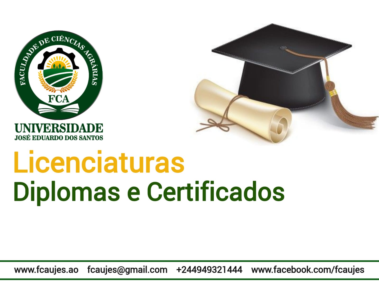 Processo de emissão de diplomas e certificados