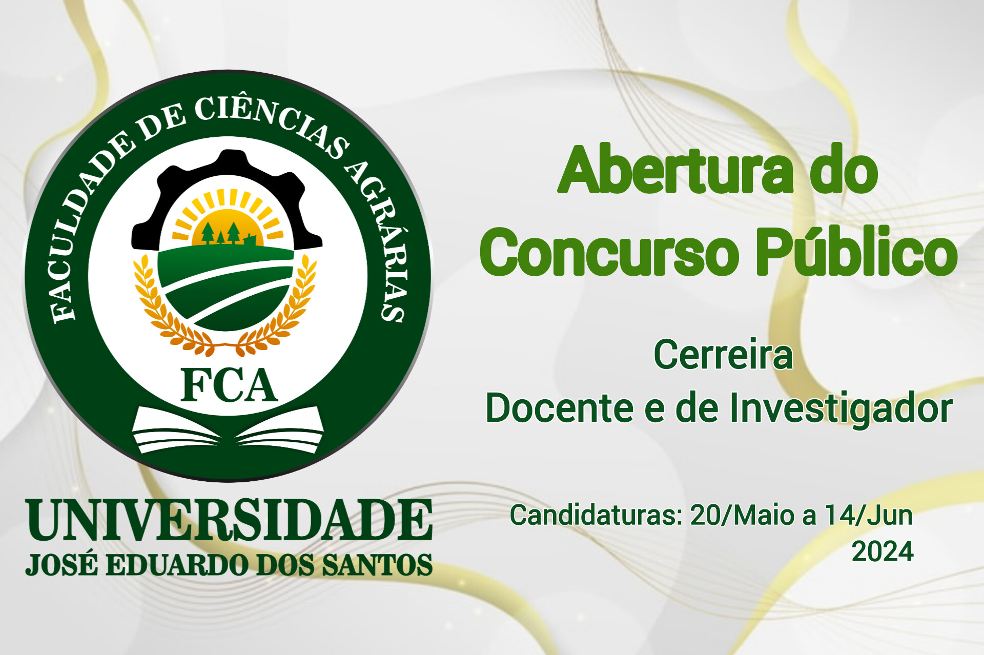 Concurso público FCA 2024