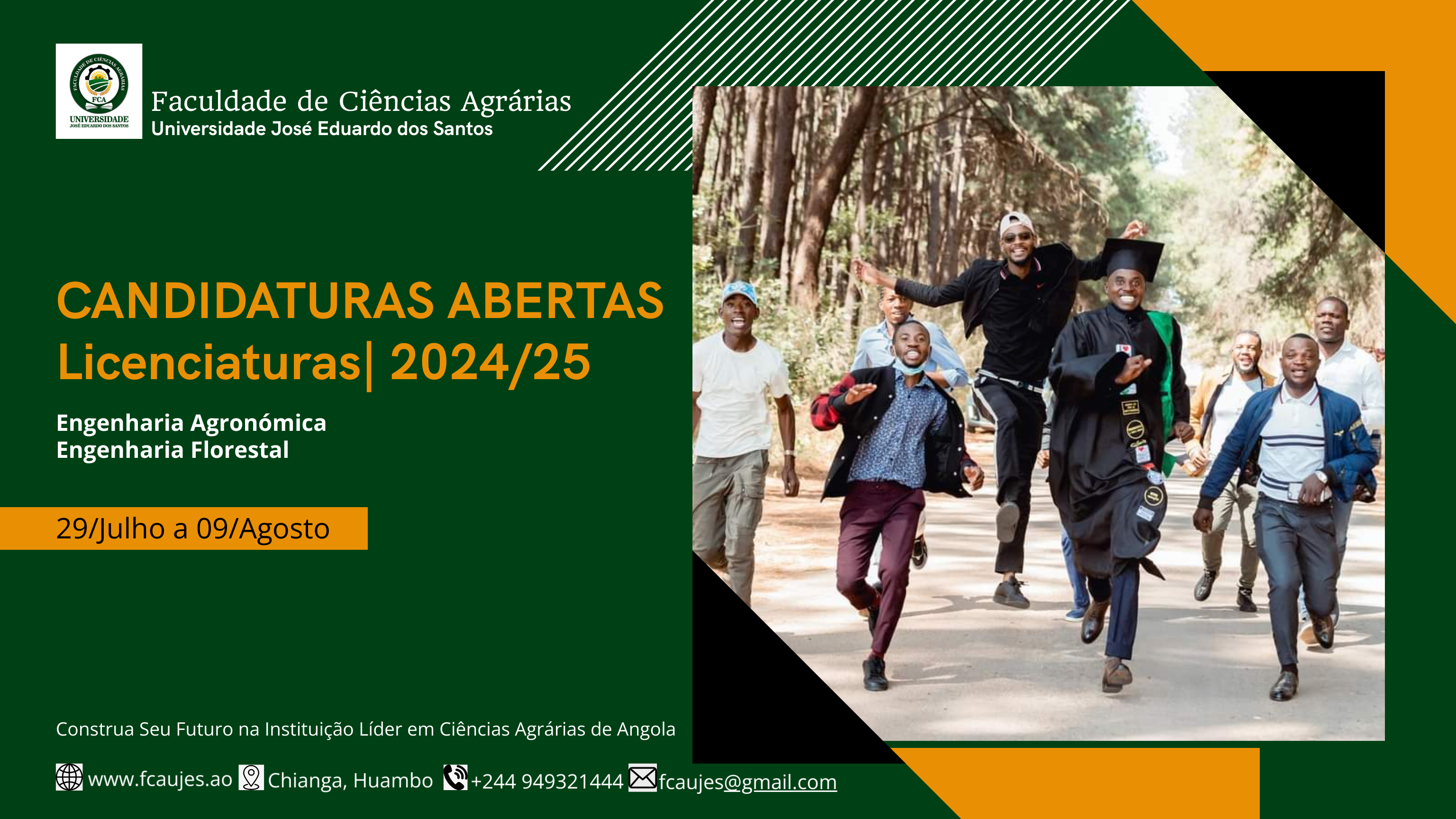 Candidaturas abertas - exame de acesso 2024/2025